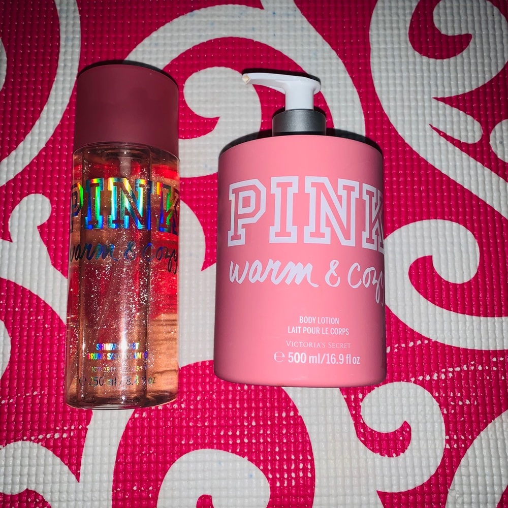 PINK Warm & Cozy Lotion & Body Spray